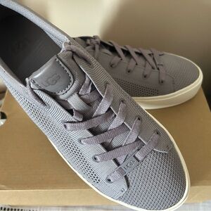 UGG Men's Charcoal Knit Sneakers